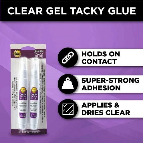 Aleene's Clear Gel Tacky Glue Pen- 2 Pack