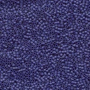 Db377 Matte Metallic Dark Grey Blue - Miyuki Delica Seed Beads - 11/0