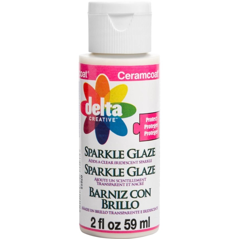 Delta Ceramcoat ® Sparkle Glaze