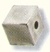 4Mm Sterling Silver Cube Bead