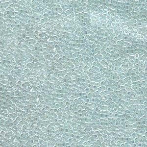 Dbm0083 Lined Lt. Aqua - Miyuki Delica Seed Beads - 10/0