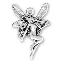 Sterling Silver Charm- Fairy