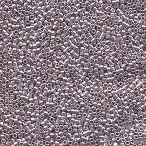 Db429 Galvanized Pale Lavender Dyed Miyuki Delica Seed Beads 11/0