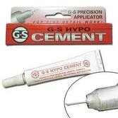 G-S Hypo Cement for Jewelry Making and Precision Bonding