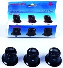 Eye Loupes - Set Of 3