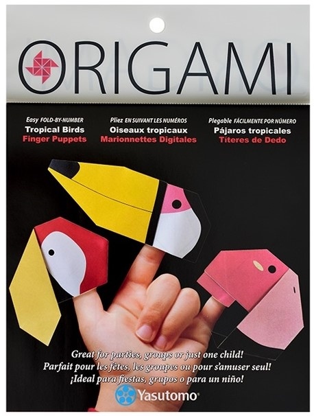 Yasutomo Fold'ems Origami Paper - Tropical Birds