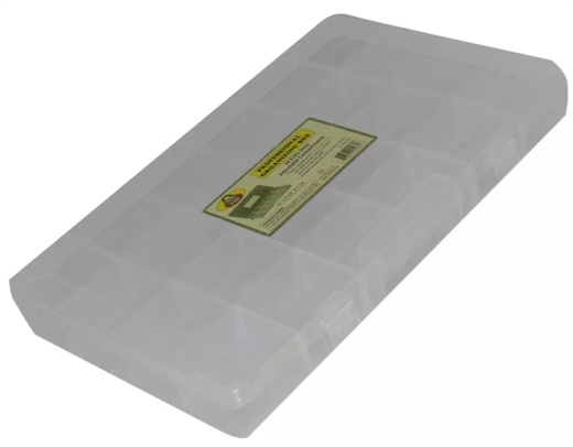 Hawk Bead Storage Container - Extra Deep Compartments - 24 Compartment