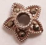 Marcasite Star Beadcap