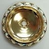 Large Schrag-24Mm-Crystal Ab/Gold