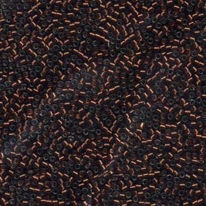 Db612 Dyed Silver Lined Smoked Topaz - Miyuki Delica Seed Beads - 11/0