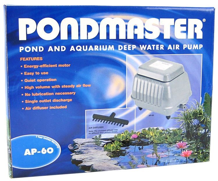 Pondmaster Pond & Aquarium Deep Water Air Pump