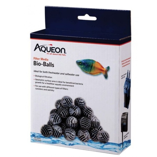 Aqueon QuietFlow Bio Balls Filter Media - 60 Count