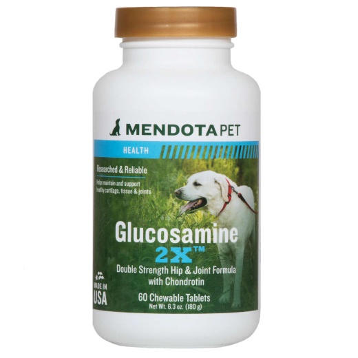 Glucosamine 2X - 60 Tablets for Dog Joint Health Support