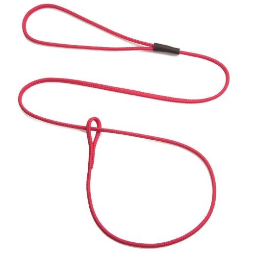 Mendota Show Loop Leash - Red
