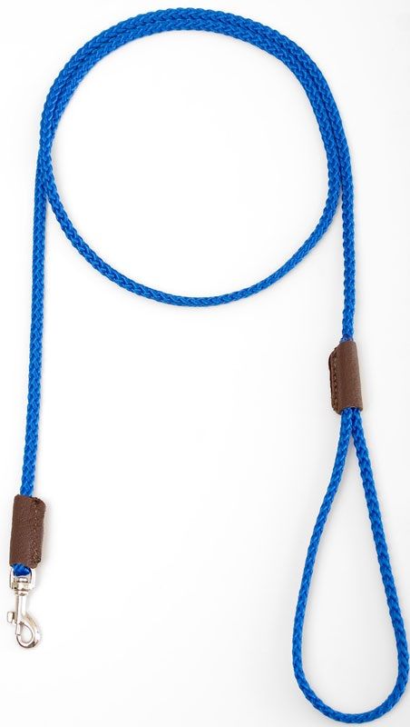 Mendota Show Snap Leash - Blue