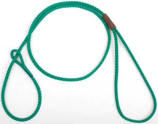 Mendota Show Loop Leash - Kelly Green