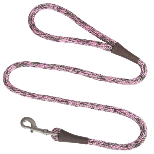 Mendota Snap Leash - Large 1/2 Inch - Purple / 6 Feet