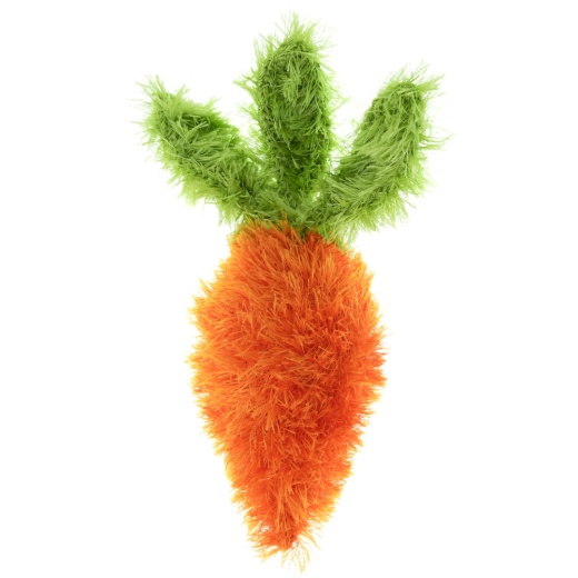 Oomaloo Handmade Carrot Squeaky Dog Toy