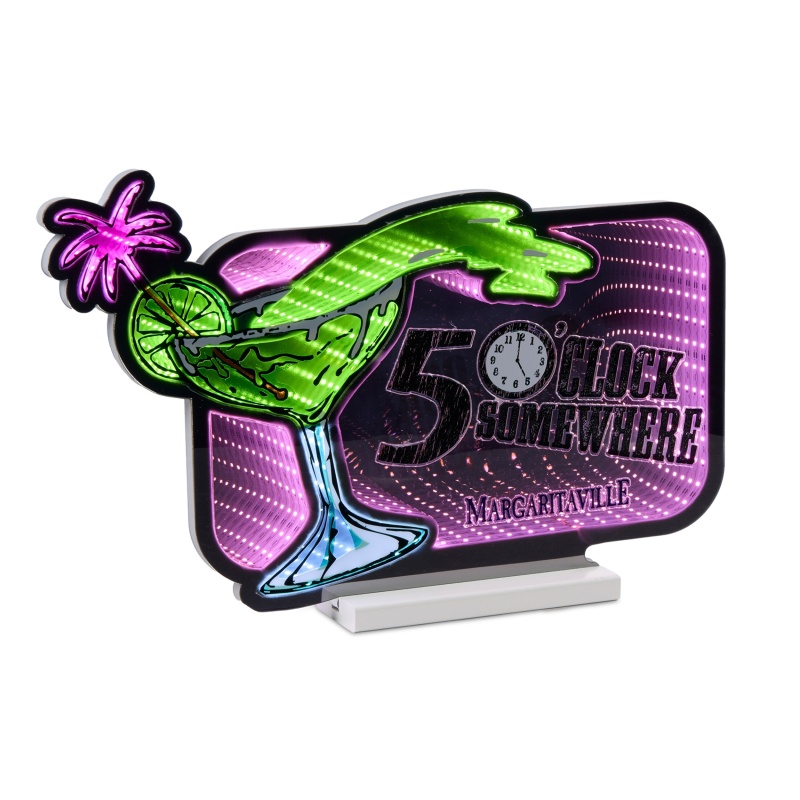 Margaritaville 5 O'Clock Ekkolight 12”H Acrylic UL Plug