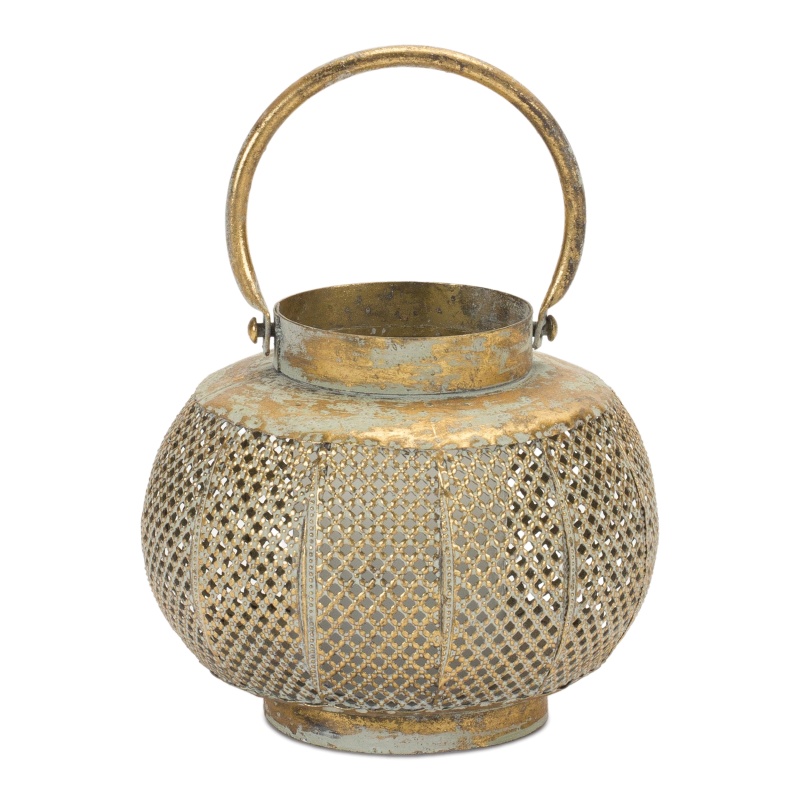 Lantern 7.5"D X 5.75"H Metal