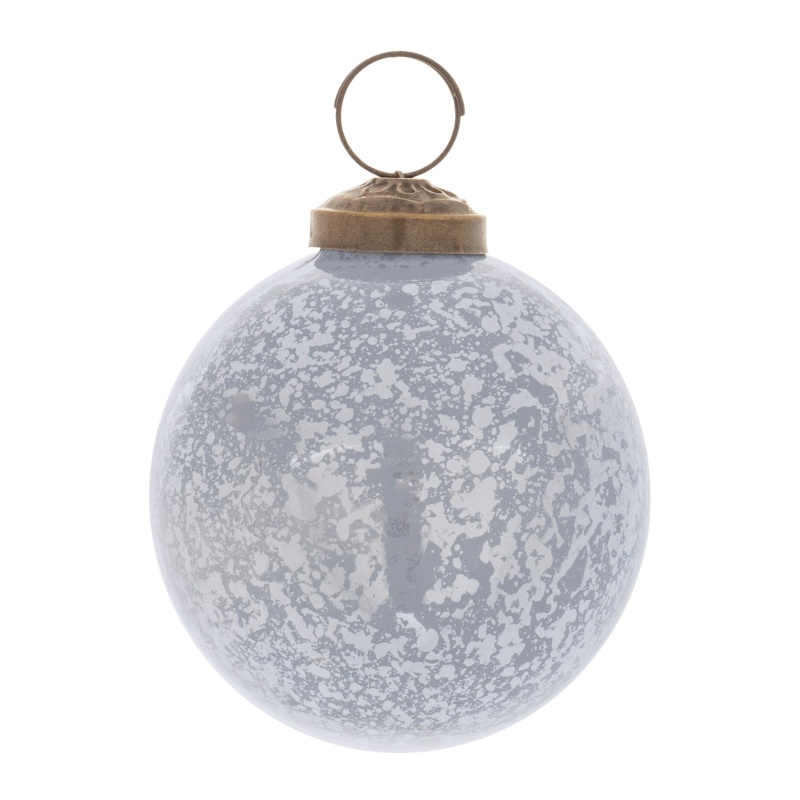 Ball Ornament (Set of 6) 3"D Glass