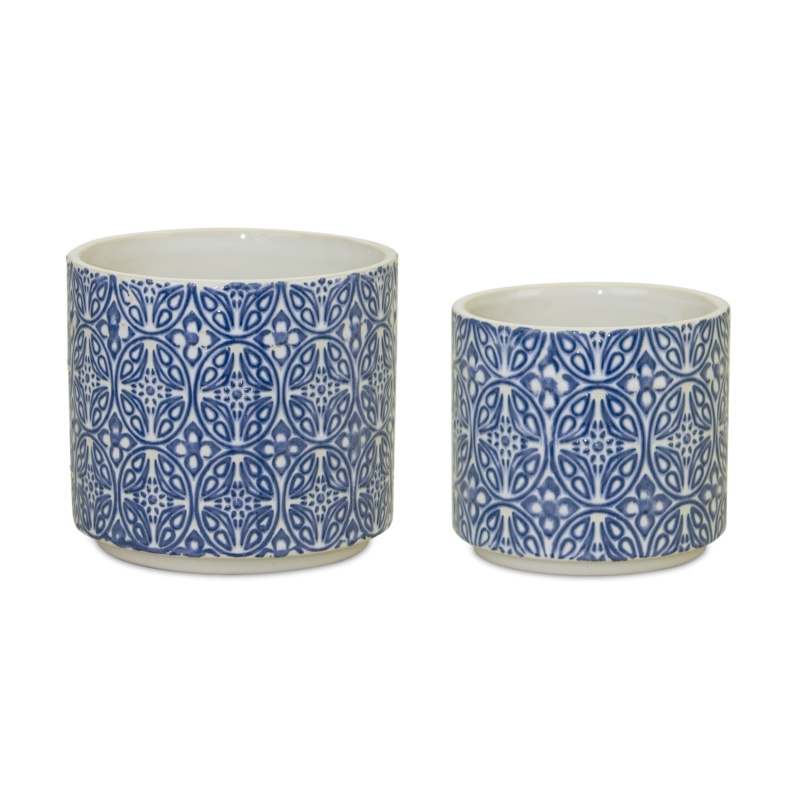 Pot Set of 2 Ceramic