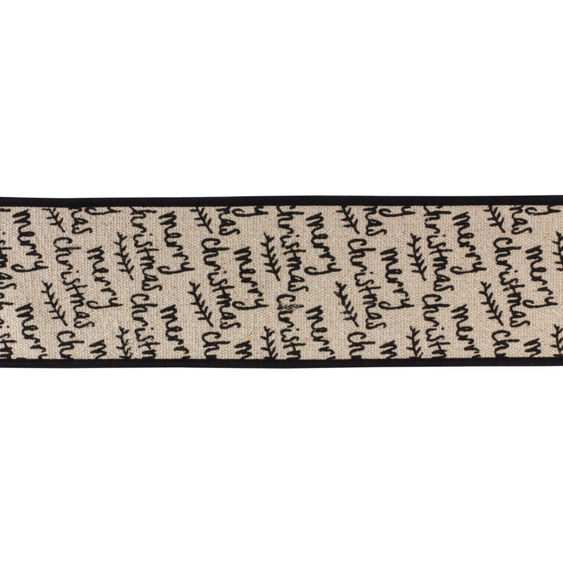 4” x 5 Yds. Wired Cotton Ribbon
