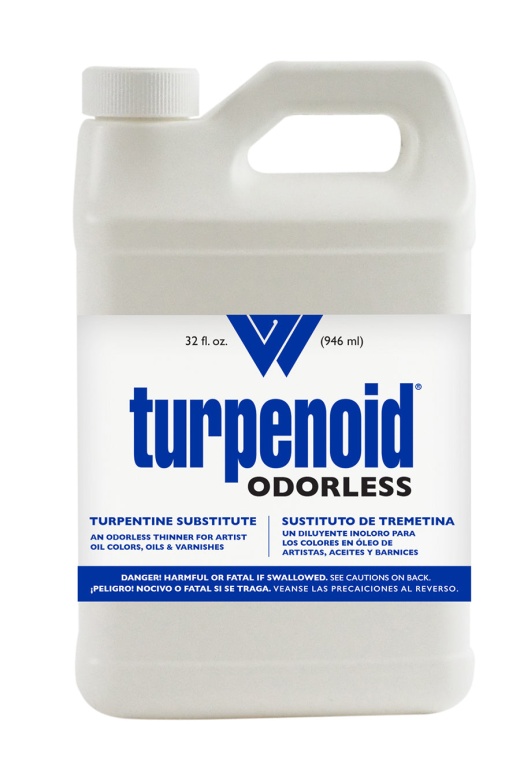 Odorless Turpenoid 946 Ml by Weber - The Ultimate Turpentine Substitute for Oil Painters