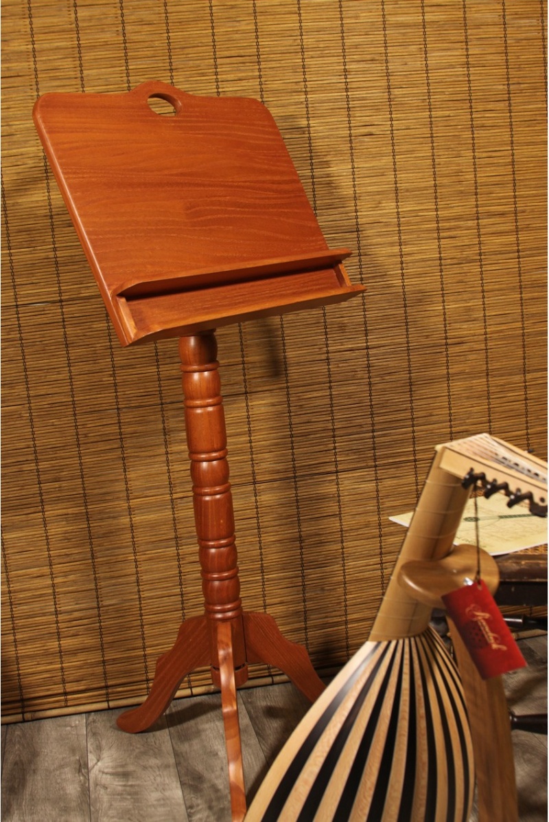 Roosebeck Double Shelf Colonial Music Stand - Red Cedar