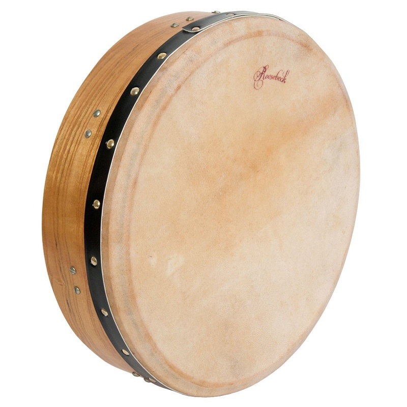Roosebeck Tunable Mulberry Bodhran Single-Bar 14-By-3.5-Inch