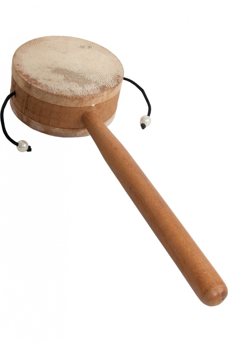 Dobani Monkey Drum W/ Handle 3.25"