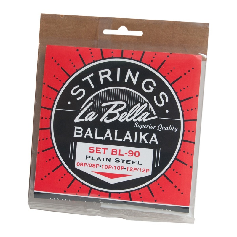 La Bella Balalaika Steel 6-String Set - Loop End