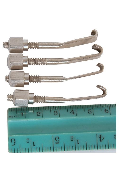 Mid-East Clamps For Outside Tunable Metal Doumbek Long 4-Pack