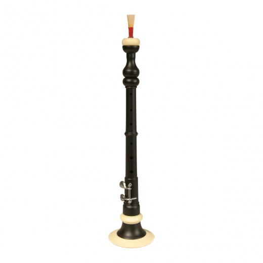 Roosebeck Ebony Bombard with Reed 12.25-Inch