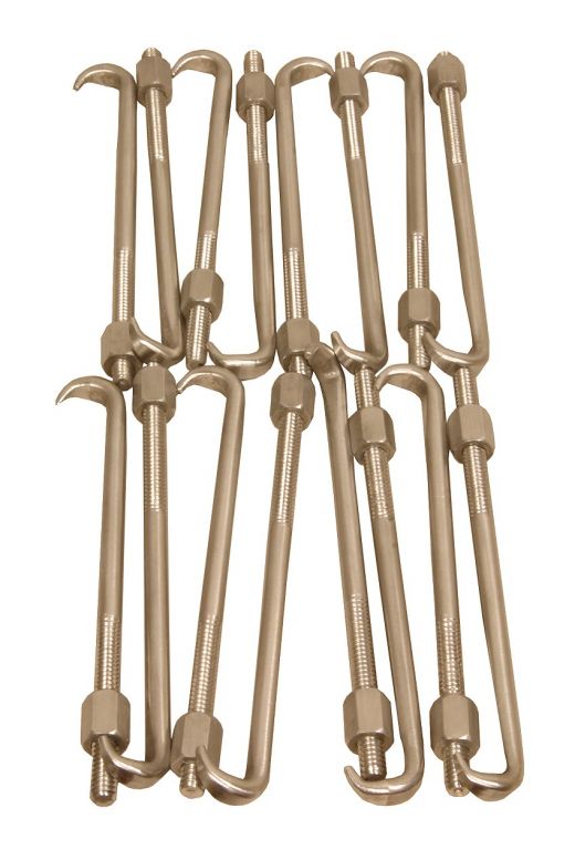 Banjira Stainless Steel Tuning Bolts For Tabla 16-Pack