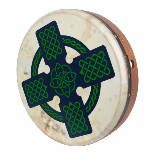 Roosebeck Tunable Red Cedar Bodhran Cross-Bar 18 X 3.5" Celtic Cross