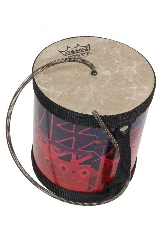 Remo Flat Spring Drum 5-By-5-Inch - Rainbow