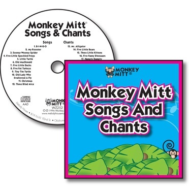 Monkey Mitts Songs & Chants CD DISC 1/1/20