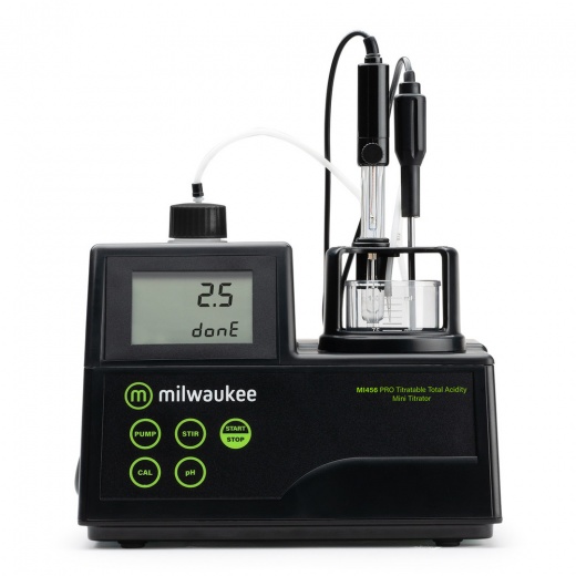 Milwaukee Pro Mini Titrator for Titratable Acidity in Wine