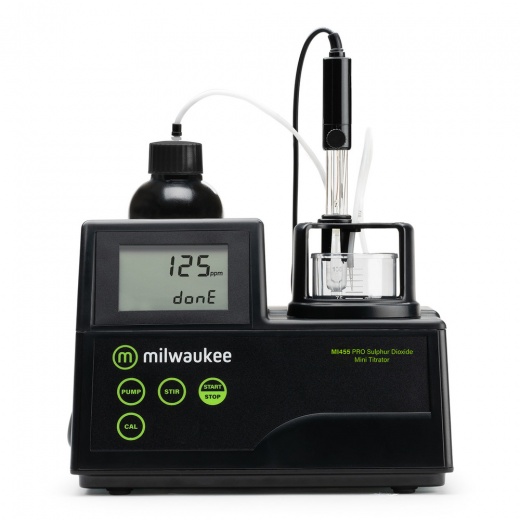 Milwaukee Pro Mini Titrator for Sulfur Dioxide in Wine