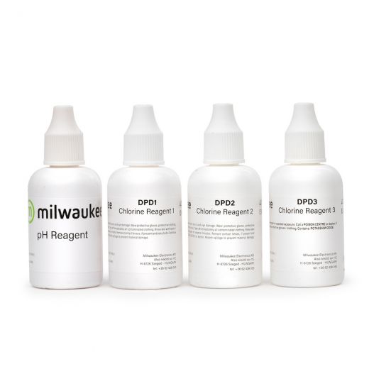 Milwaukee Reagents for Free & Total Chlorine and pH Photometer