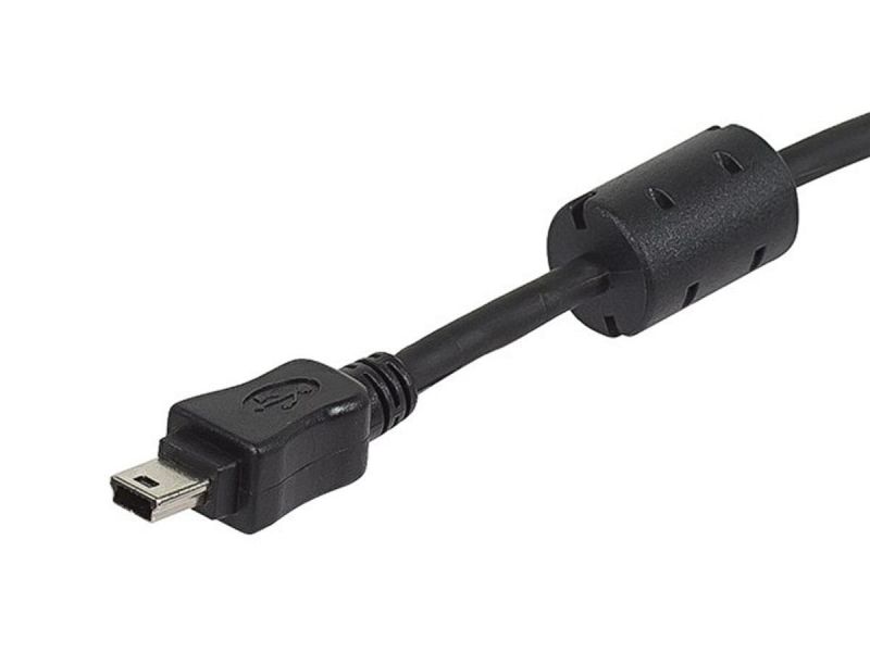 Monoprice Usb-A To Mini-B 2.0 Cable - 5-Pin, 28/24Awg, Black, 6Ft