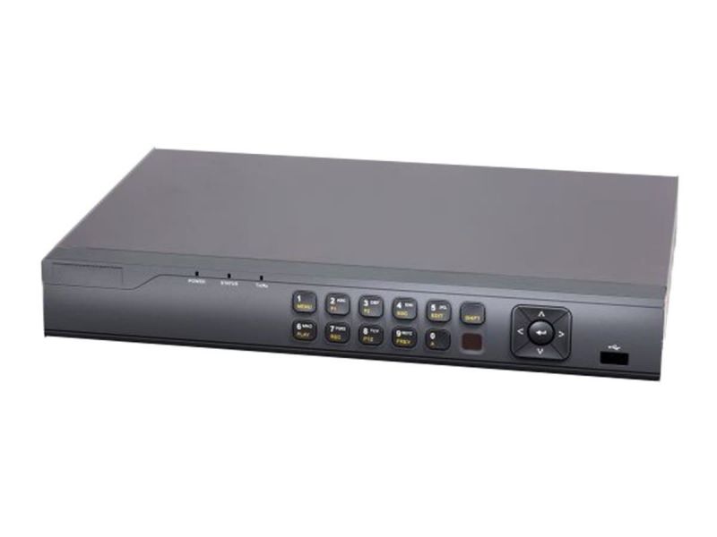 MonoCh 1080P Nvr, Up To 6 Mp Recording, Hdmi And Vga Output, H.265+