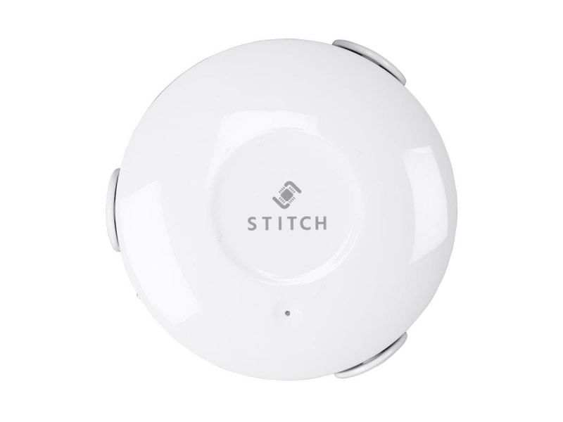Stitch Smart Water Leak/Flood Sensor With Probe And Alarm, Works With Amazon Alexa And Google Assistant For Touchless Voice Control, No Hub Required