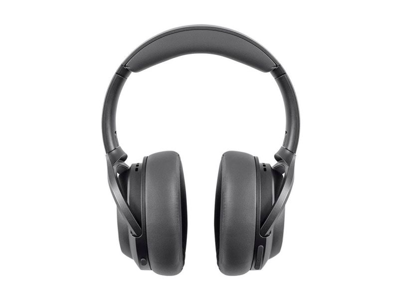 Monoprice Bt-600Anc Bluetooth Over Ear Headphones With Active Noise Cancelling (Anc), Qualcomm Aptx Hd Audio, Aac, Touch Controls, Ambient Mode, 40Hr Playtime, Carrying Case, Multi-Pairing