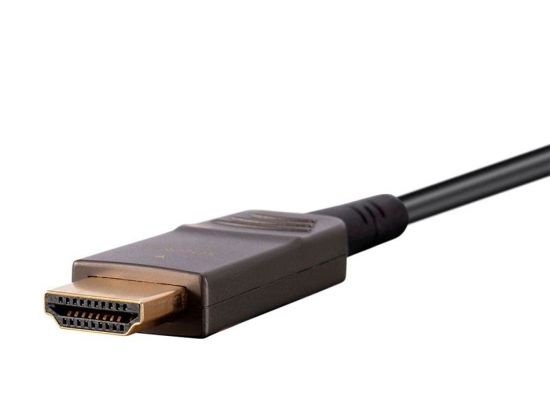 Monok Slimrun Av Ultra High Speed Hdmi Cable 30Ft - Aoc 48Gbps Black