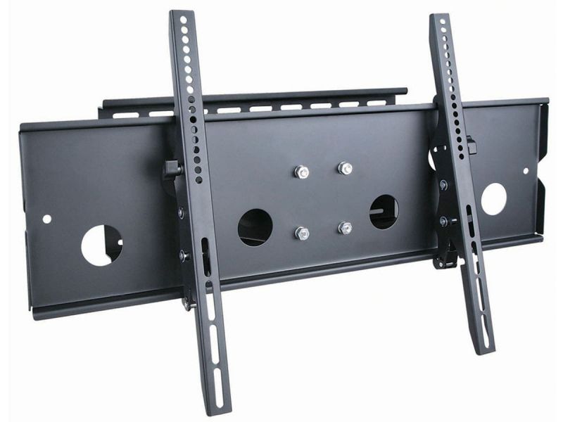 Monoprice Commercial Series Corner Friendly Full-Motion Articulating Tv Wall Mount Bracket - Tvs 32In To 60In, Max Weight 125 Lbs., Extends From 5.0In To 26.5In, Vesa Up To 750X450, Concrete And Brick