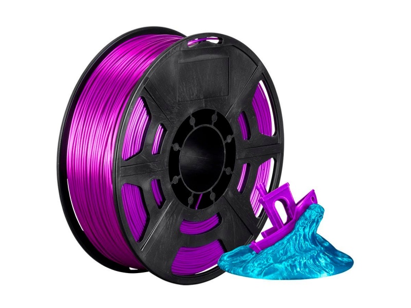 Monoprice Hi-Gloss 3D Printer Filament Pla 1.75Mm 1Kg/Spool, Purple