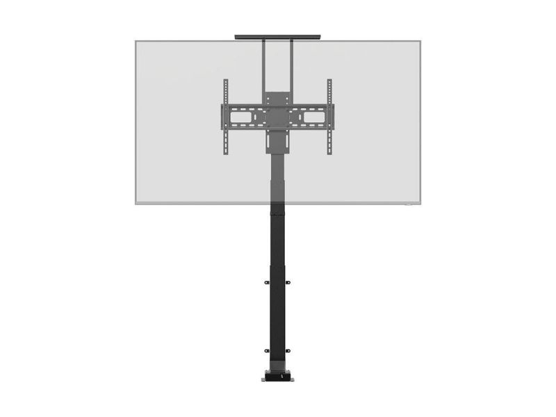 Monoprice Commercial Series Motorized Tv Lift Stand For Tvs Between 37In To 65In, Max Weight 110Lbs, Vesa Capability Up To 600X400, Fits Flat Or Curved Screens