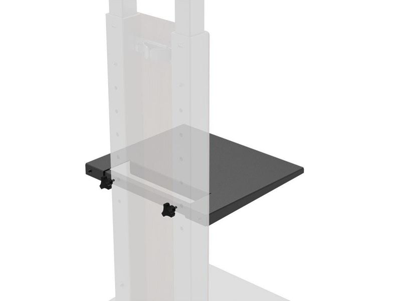 Monoprice Commercial Series Equipment Shelf, Max Weight 11 Lbs, Black
